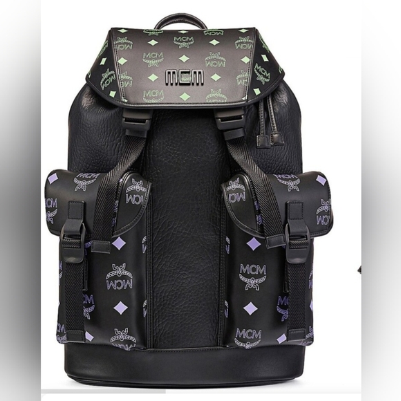 MCM Black Backpack